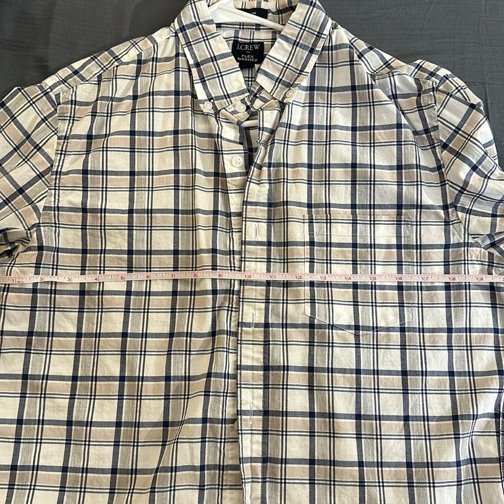 J crew flex washed button down shirt